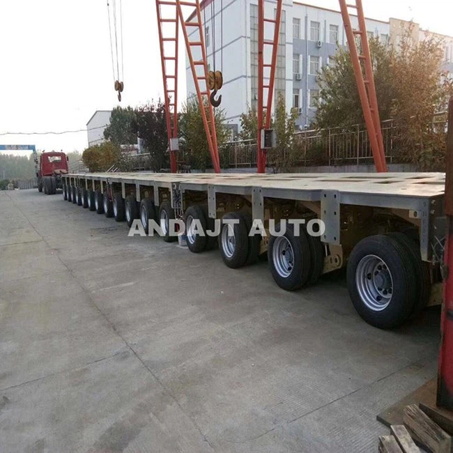 Multi Axle Flatbed Trailer Multi Axle Flatbed Trailer